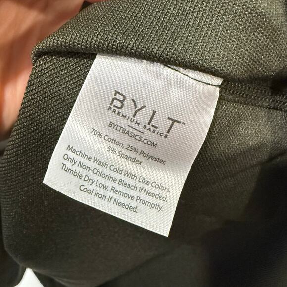 Bylt Basics Men's Drop Cut Short Sleeve T Shirt Lux Green XXXL - Picture 3 of 6